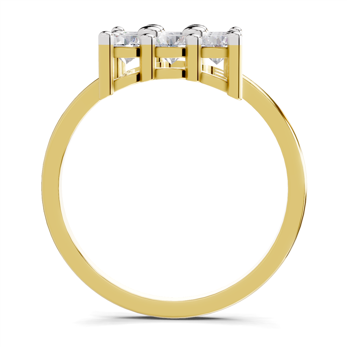 Stunning Promise Eternity Diamond Engagement Ring