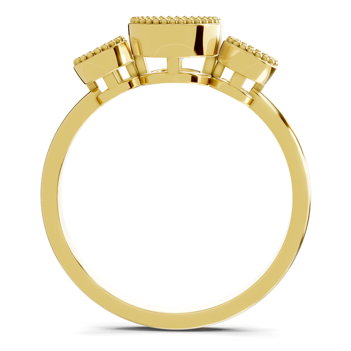 Pristine Petal Diamond Engagement Ring
