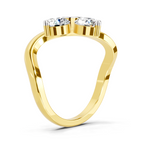 Lustrous Round Diamond Ring