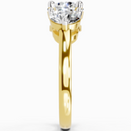 Brilliant Round Three-Stone Diamond Ring