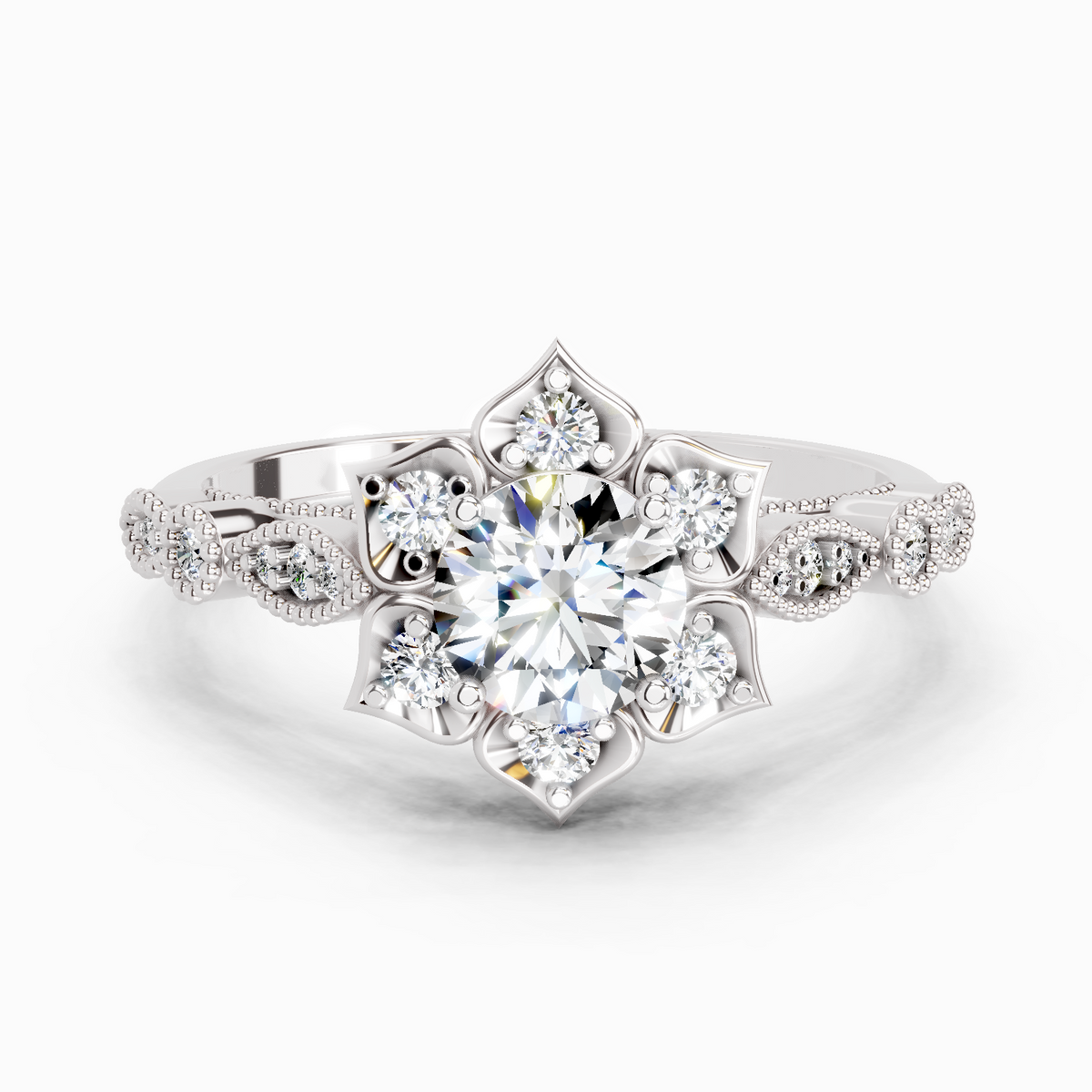 Classic Diamond Engagement Ring