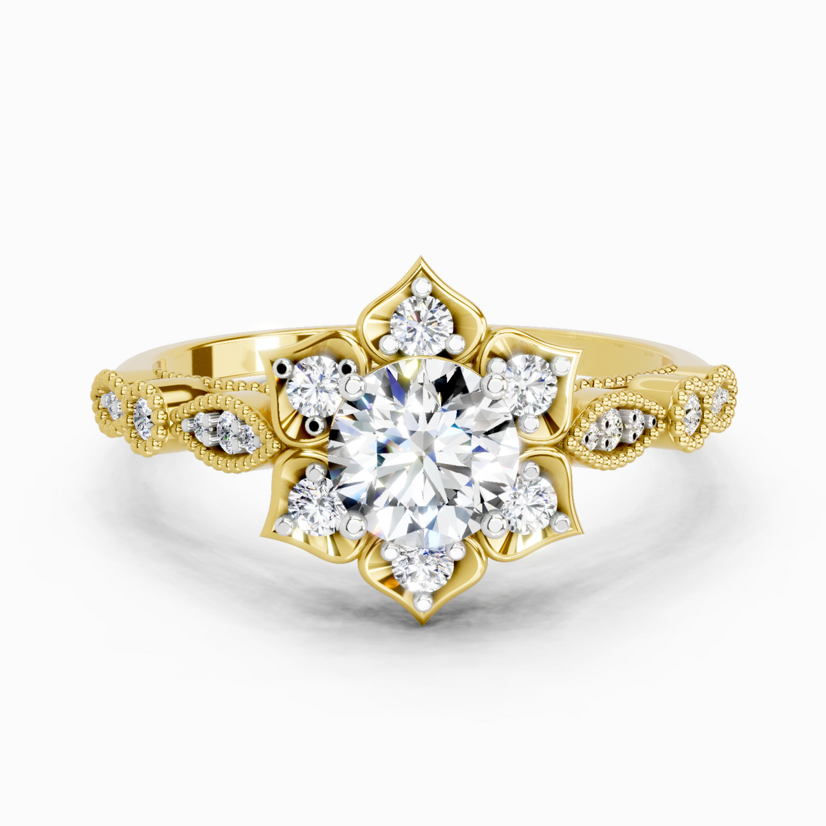 Classic Diamond Engagement Ring