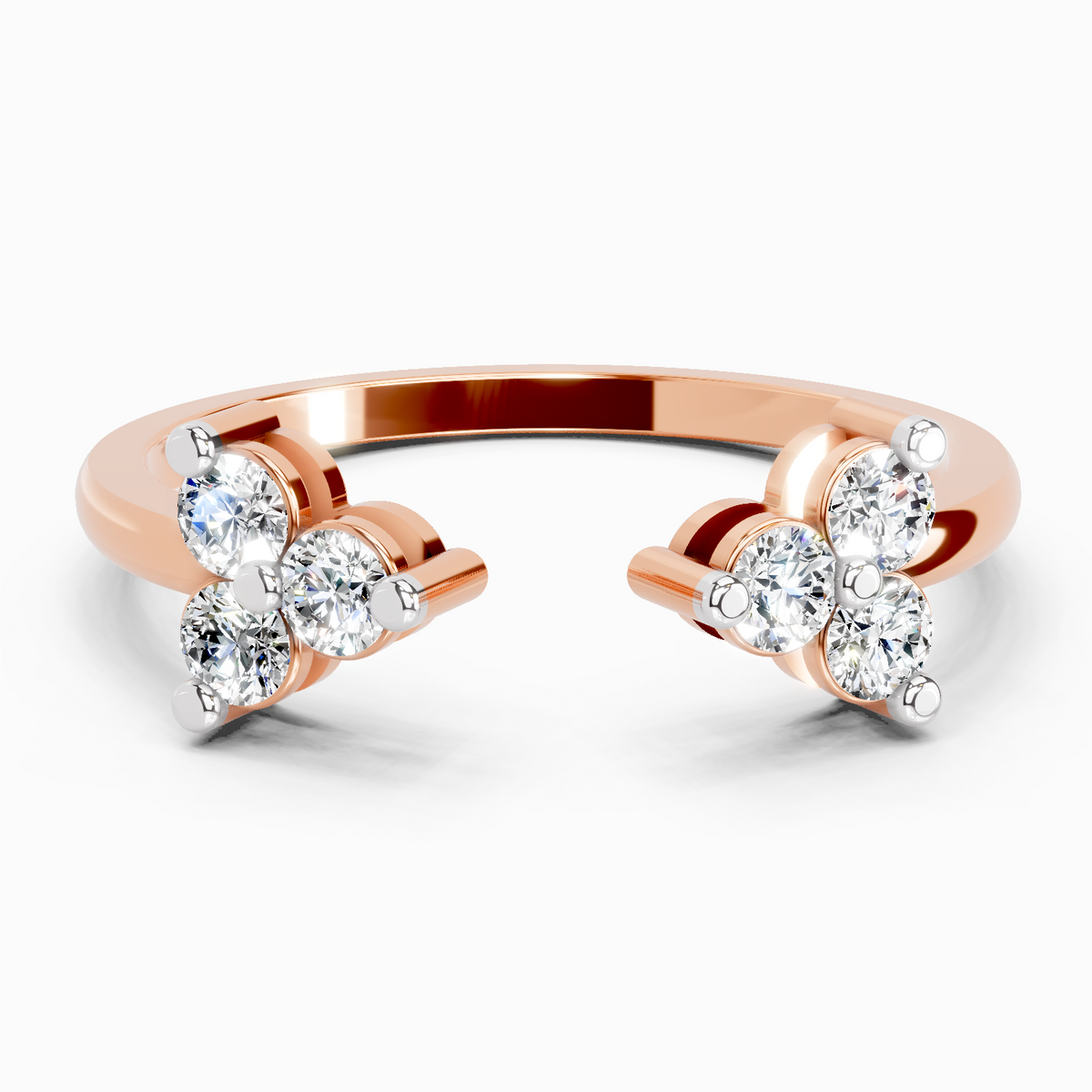 Ethereal Bloom Diamond Engagement Ring