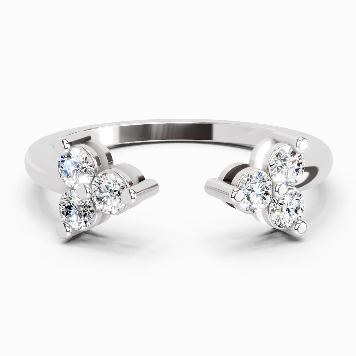 Ethereal Bloom Diamond Engagement Ring