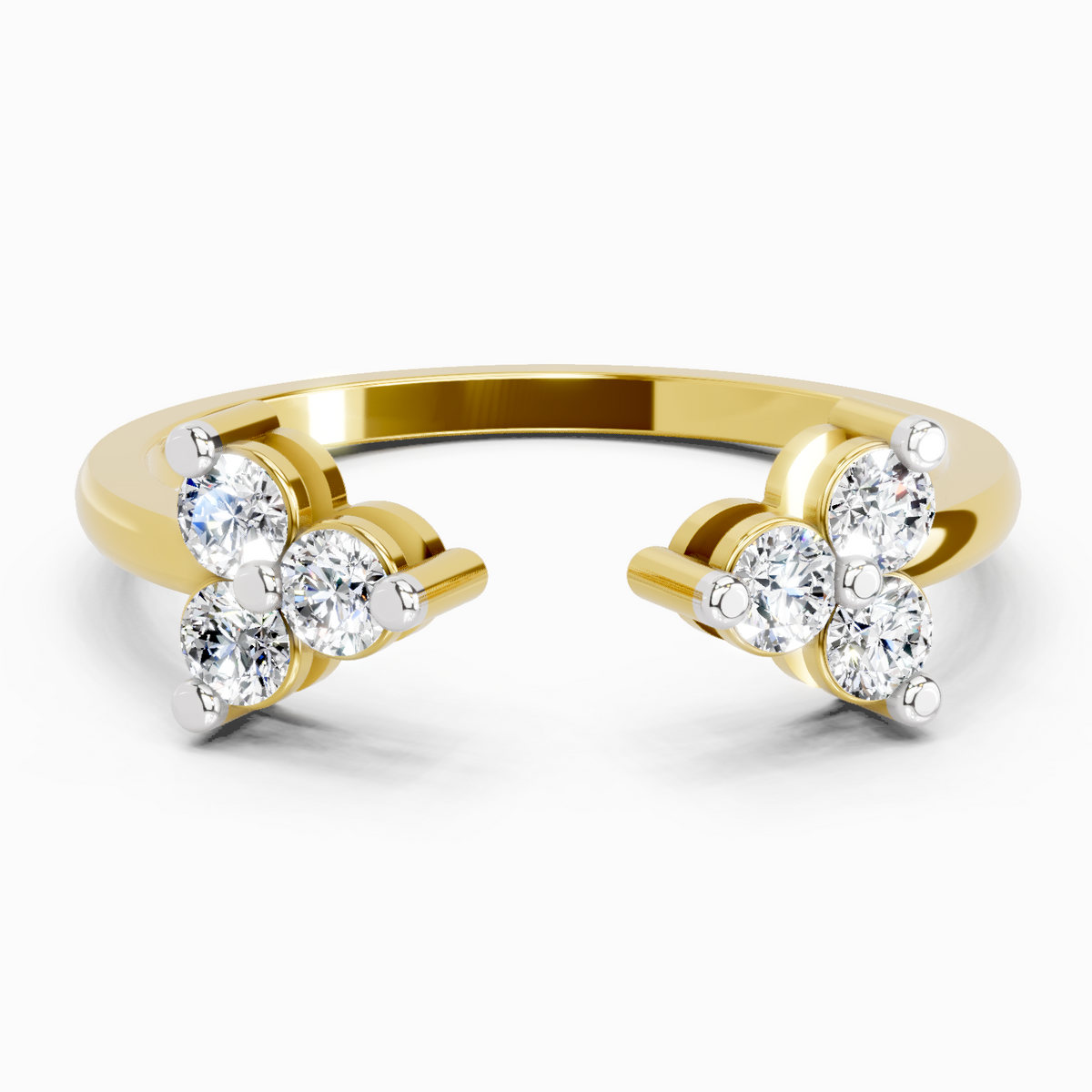 Ethereal Bloom Diamond Engagement Ring