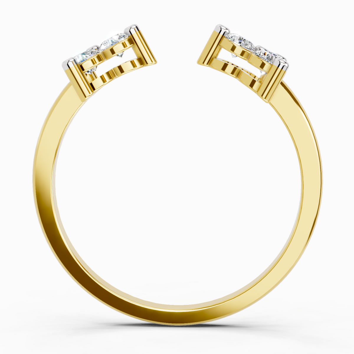 Ethereal Bloom Diamond Engagement Ring