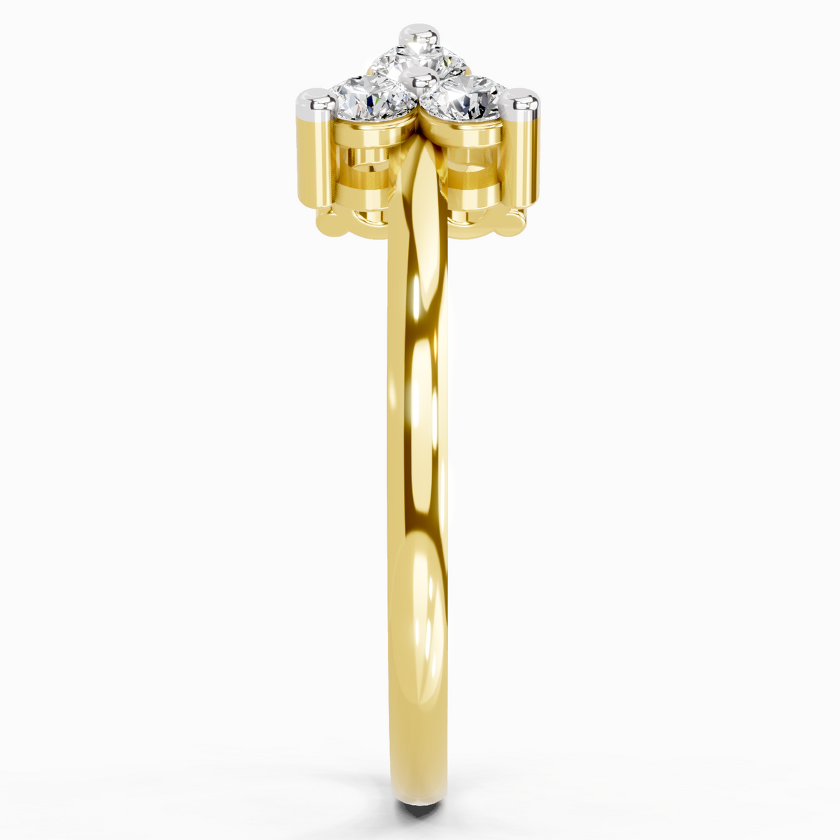 Ethereal Bloom Diamond Engagement Ring