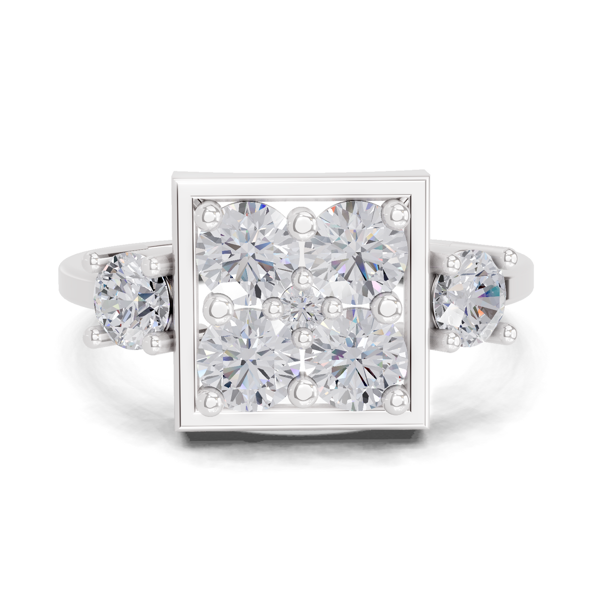 Delicate Promise Diamond Engagement Ring