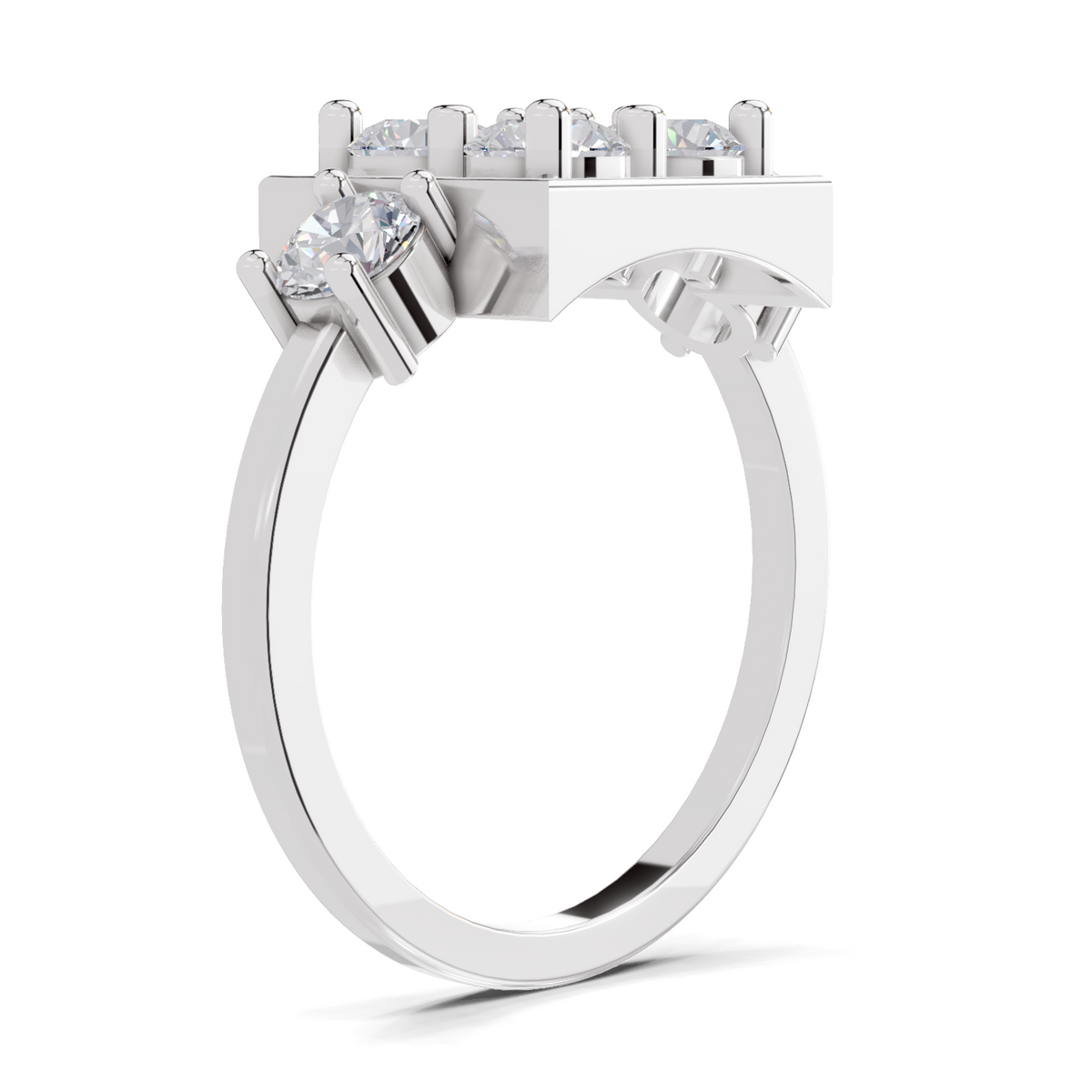 Delicate Promise Diamond Engagement Ring
