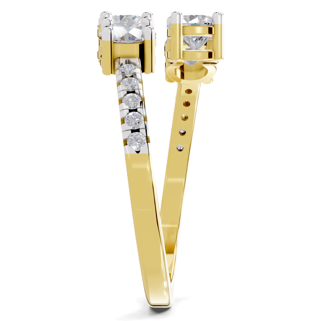 Sparkling Eternal Diamond Engagement Ring
