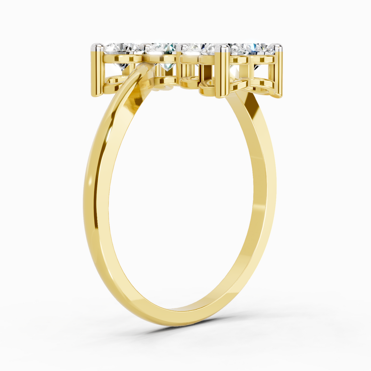 Regal Diamond Engagement Ring