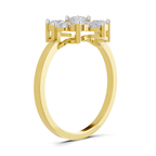Resplendent Blossom Diamond Engagement Ring