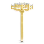 Resplendent Blossom Diamond Engagement Ring