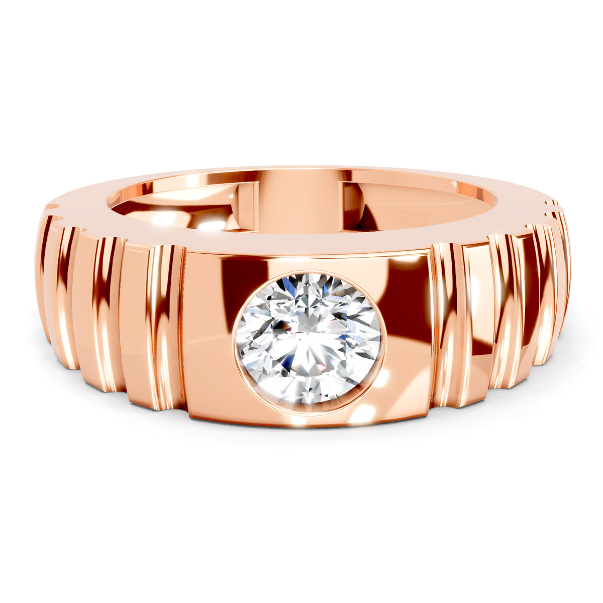 Iconic Round Solitaire Diamond Ring