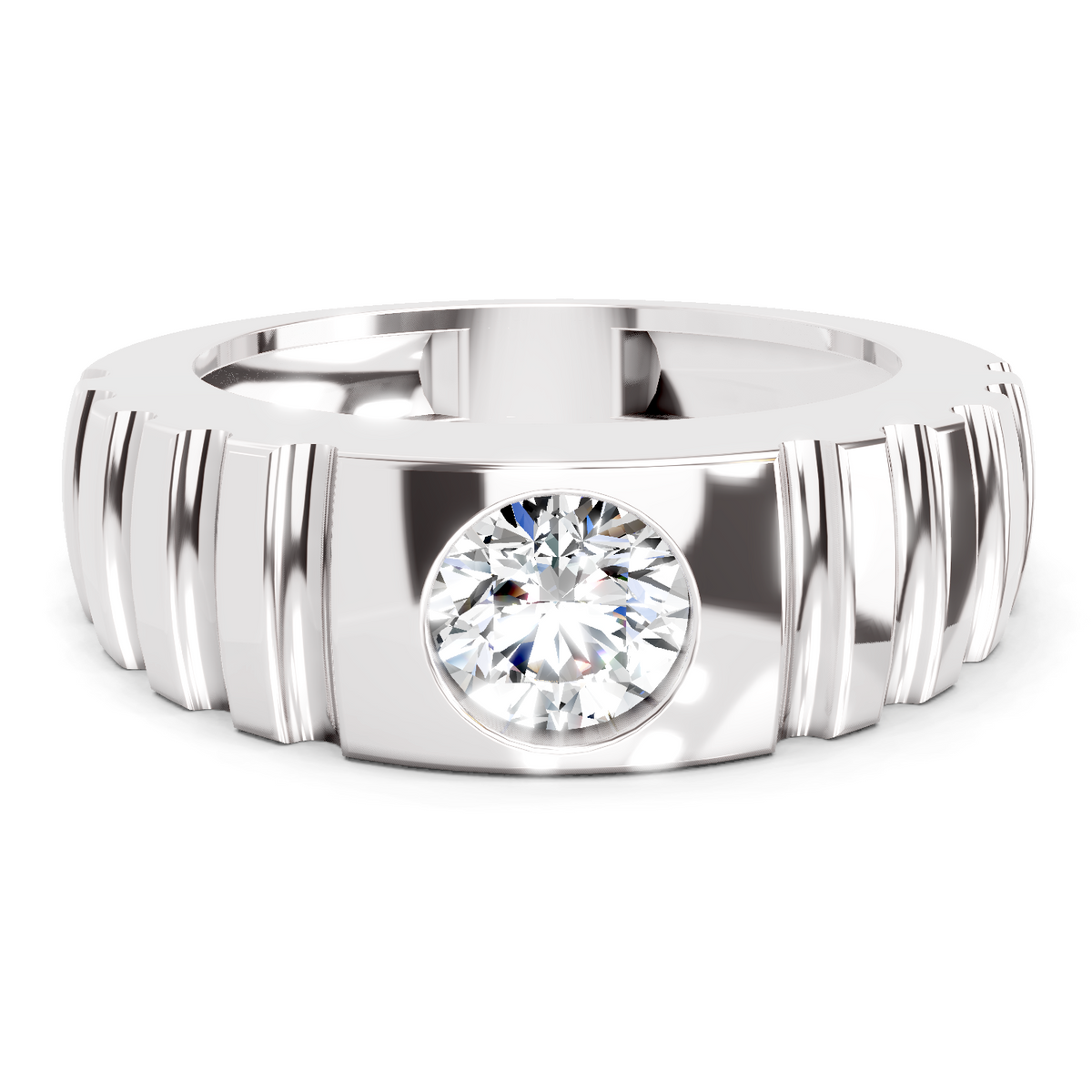 Iconic Round Solitaire Diamond Ring
