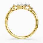 Elegant Cluster Diamond Ring