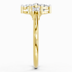 Elegant Cluster Diamond Ring