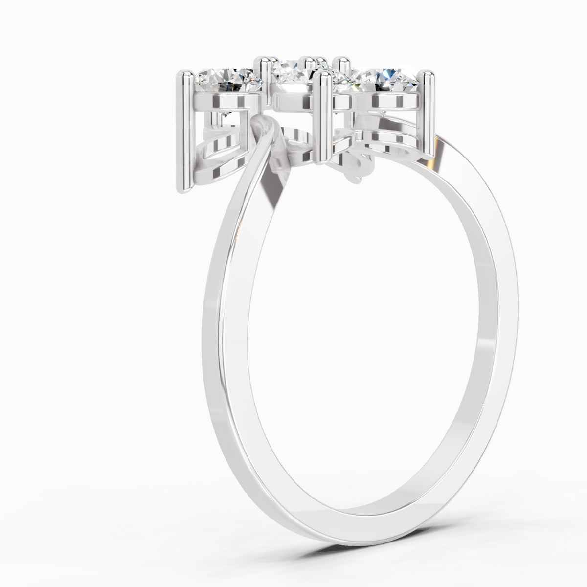 Dreamy Floral Diamond Ring