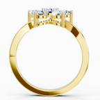 Dreamy Floral Diamond Ring