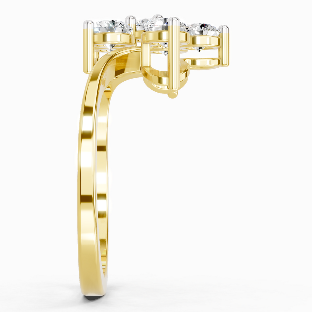 Dreamy Floral Diamond Ring