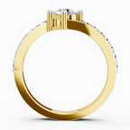 Opulent Solitaire Diamond Engagement Ring