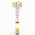 Opulent Solitaire Diamond Engagement Ring