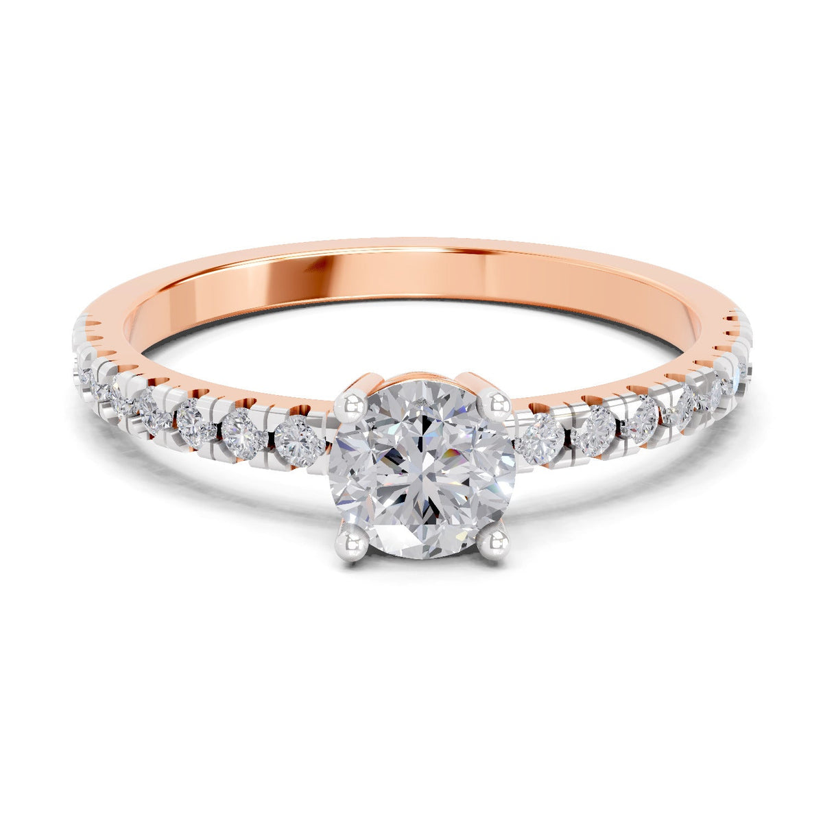 Pristine Solitaire Diamond Ring