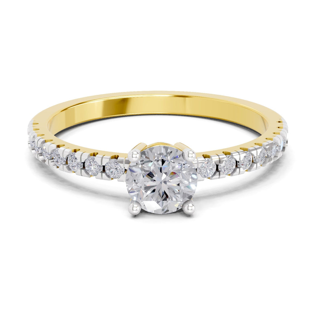 Pristine Solitaire Diamond Ring