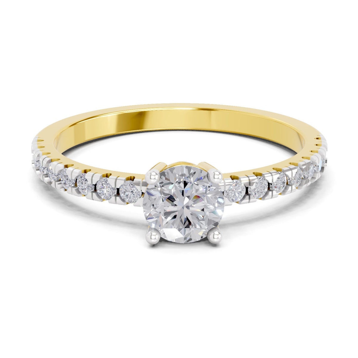Pristine Solitaire Diamond Ring