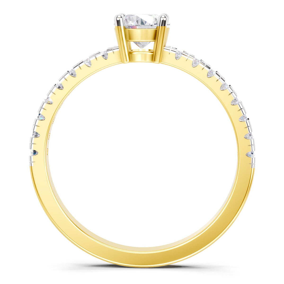 Pristine Solitaire Diamond Ring