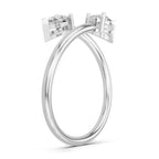 Elegant Pear Solitaire Diamond Ring