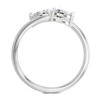 Elegant Pear Solitaire Diamond Ring