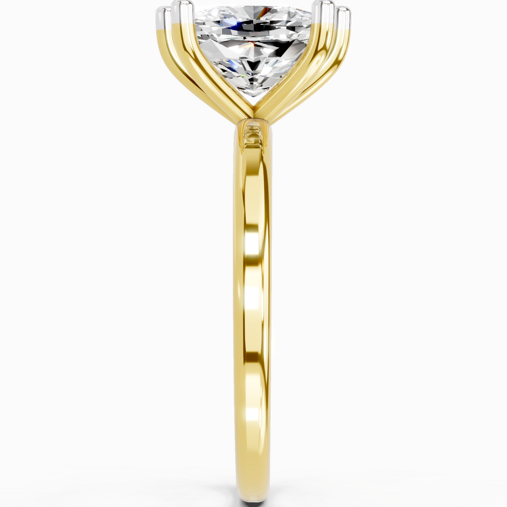 Dreamy Cushion Solitaire Diamond Ring