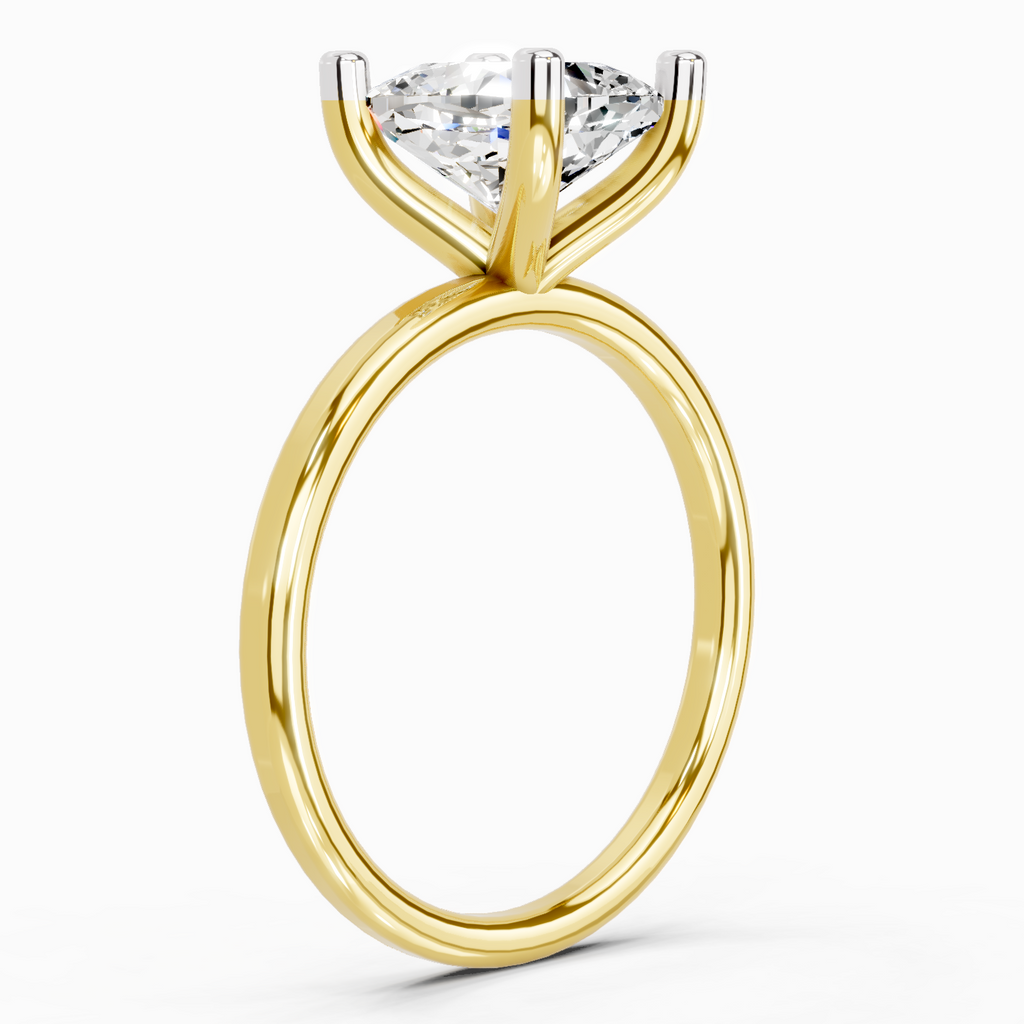 Iconic Cushion Solitaire Diamond Ring