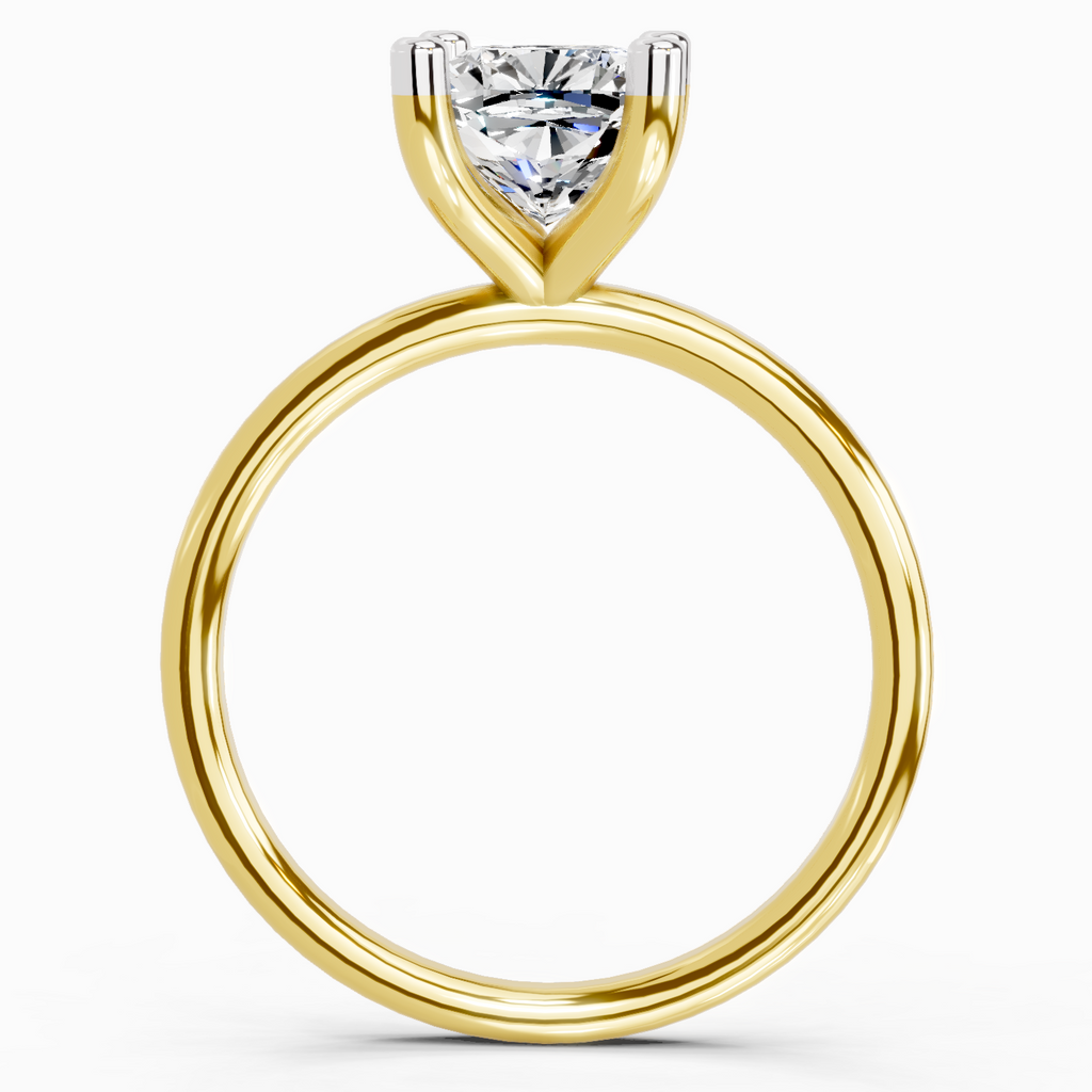 Iconic Cushion Solitaire Diamond Ring
