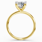 Iconic Cushion Solitaire Diamond Ring