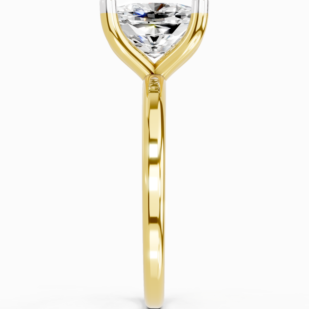 Iconic Cushion Solitaire Diamond Ring