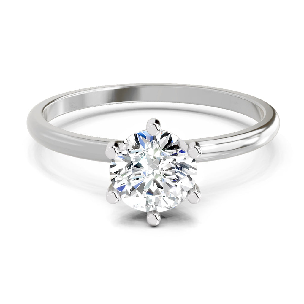 Iconic Solitaire Diamond Ring