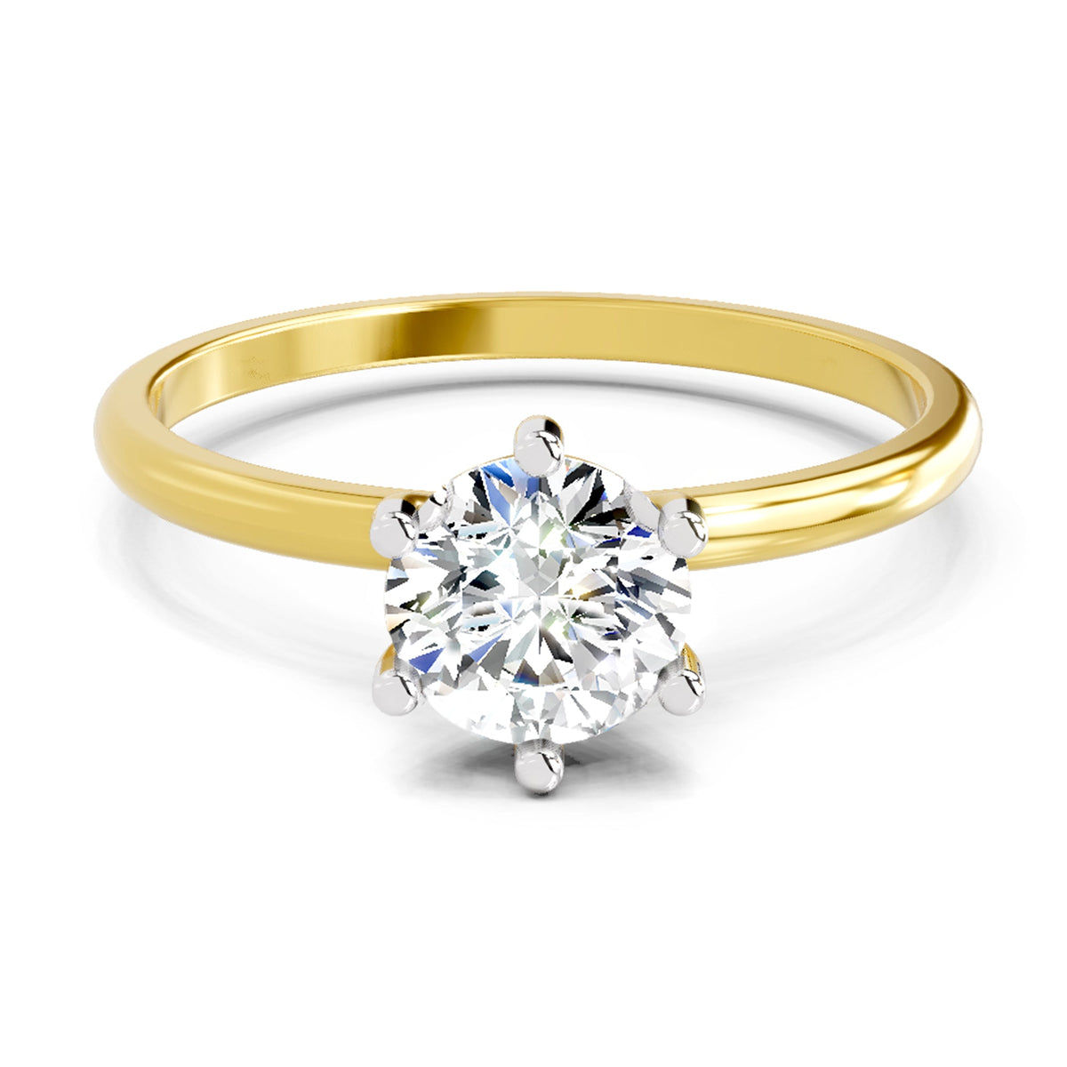 Iconic Solitaire Diamond Ring