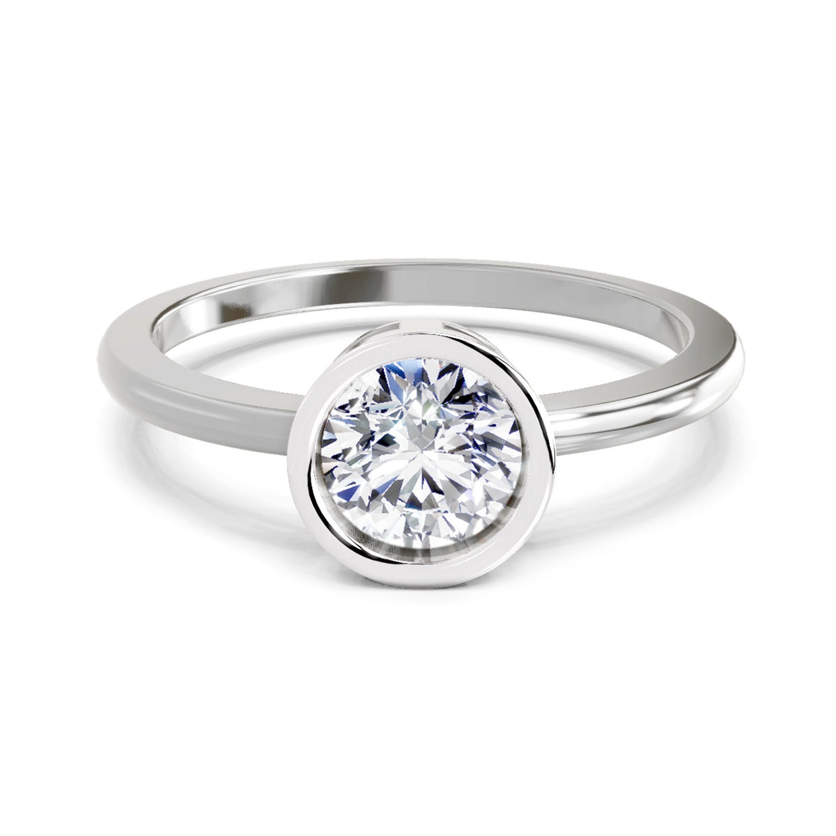 Timeless Solitaire Diamond Ring
