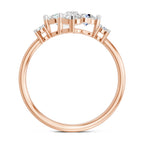 Celestial Cluster Diamond Ring