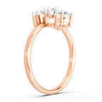 Exquisite Floral Diamond Ring
