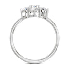Exquisite Floral Diamond Ring