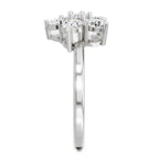 Exquisite Floral Diamond Ring