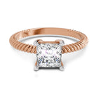 Majestic Square Diamond Ring