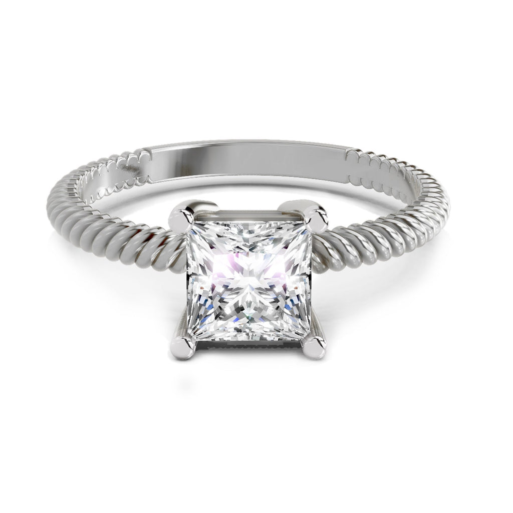 Majestic Square Diamond Ring