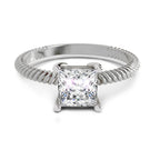 Majestic Square Diamond Ring