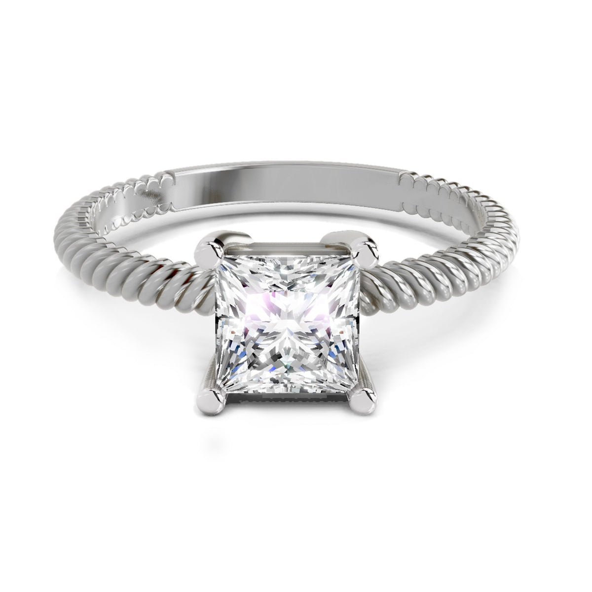 Majestic Square Diamond Ring