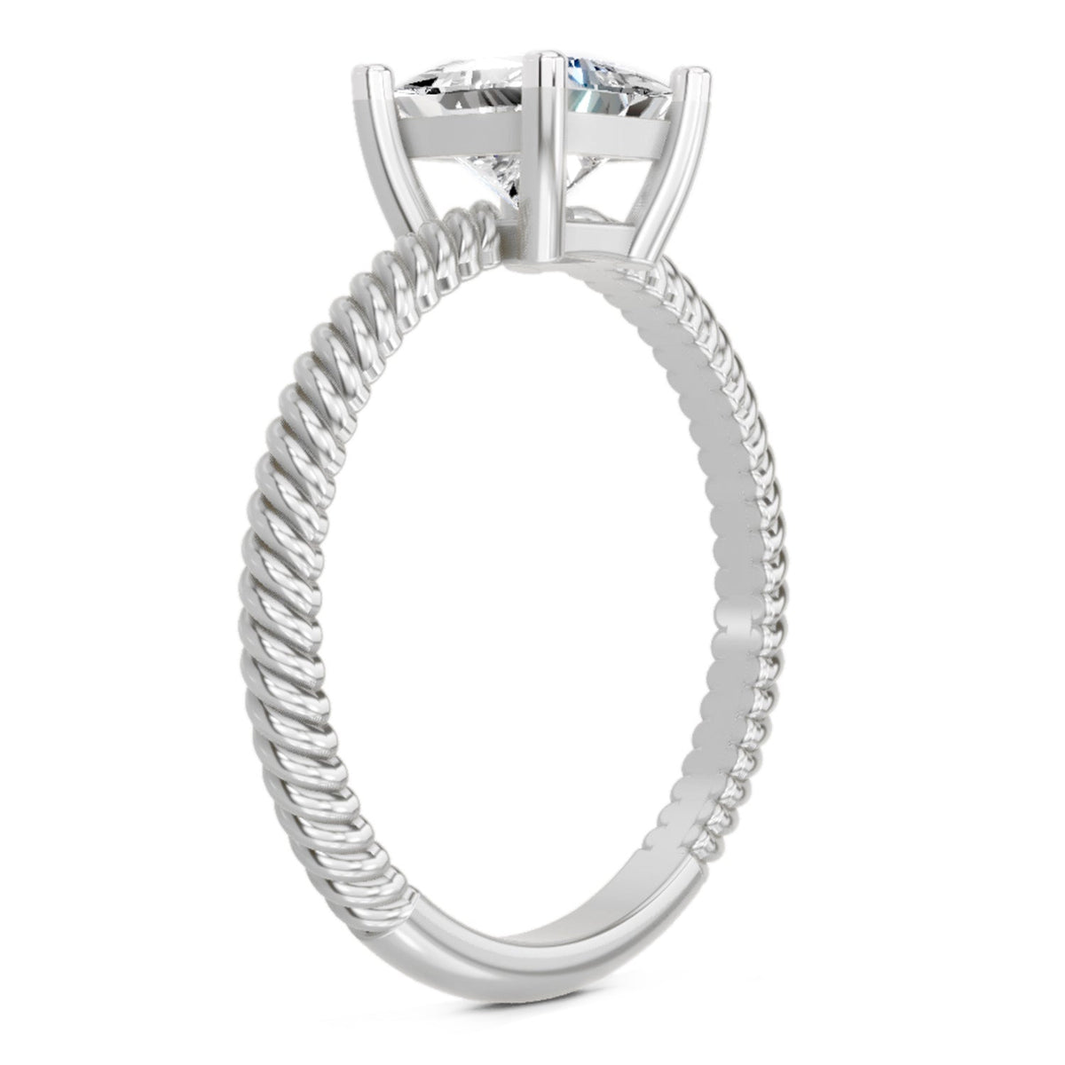 Majestic Square Diamond Ring