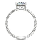 Majestic Square Diamond Ring
